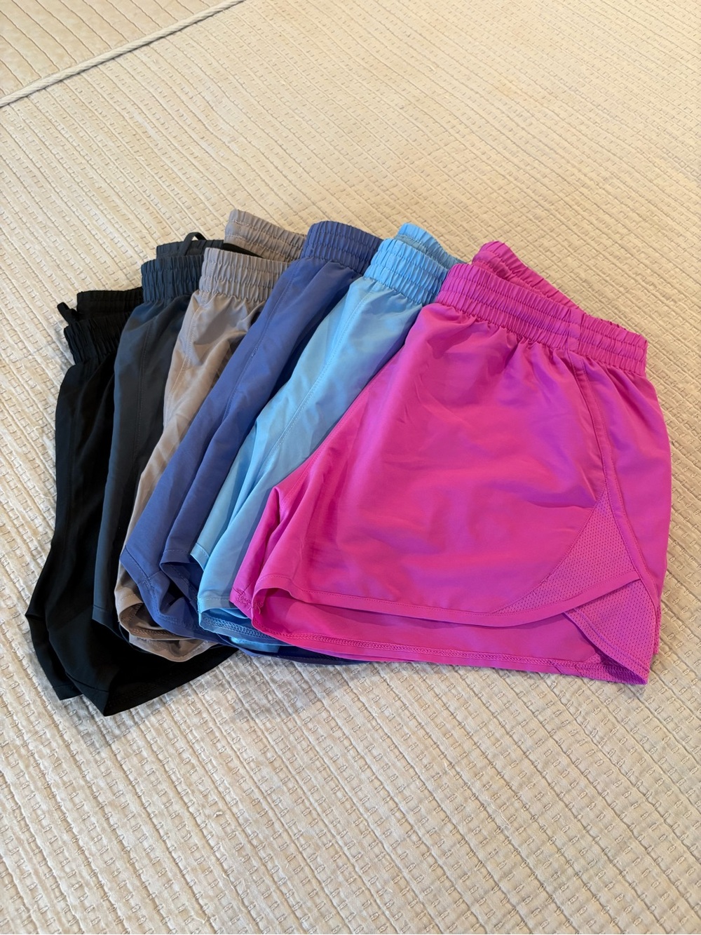 Under Armour Fly By Women's Shorts, 6 pairs Size M